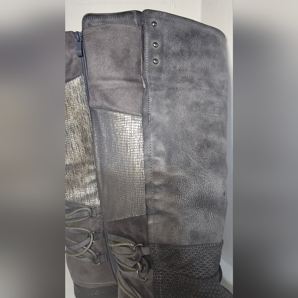 Spring Step Patrizia Maxie Boots-Grey - Picture 6 of 16